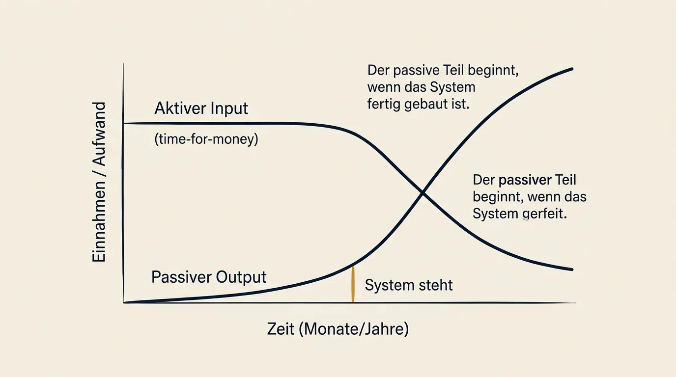 Aktiv vs. Passiv: Die Aufbau-Kurve