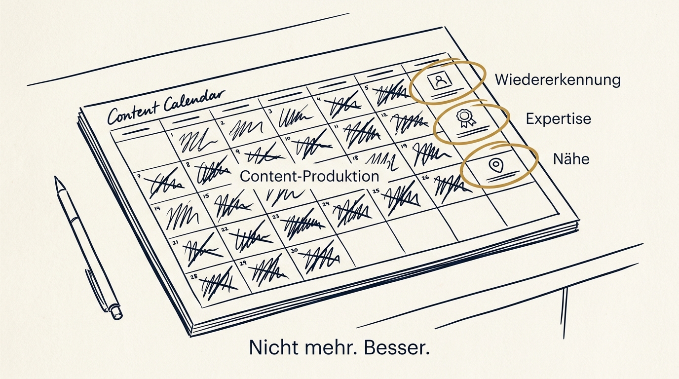 Weniger posten, mehr erreichen: Die Content-Strategie, die für Coaches wirklich funktioniert