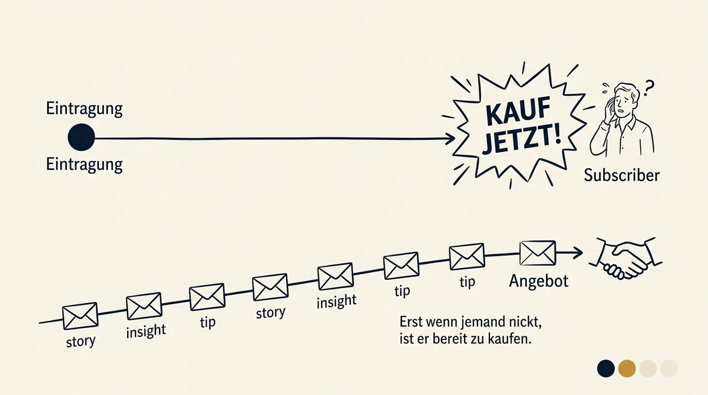 E-Mail-Beziehung aufbauen