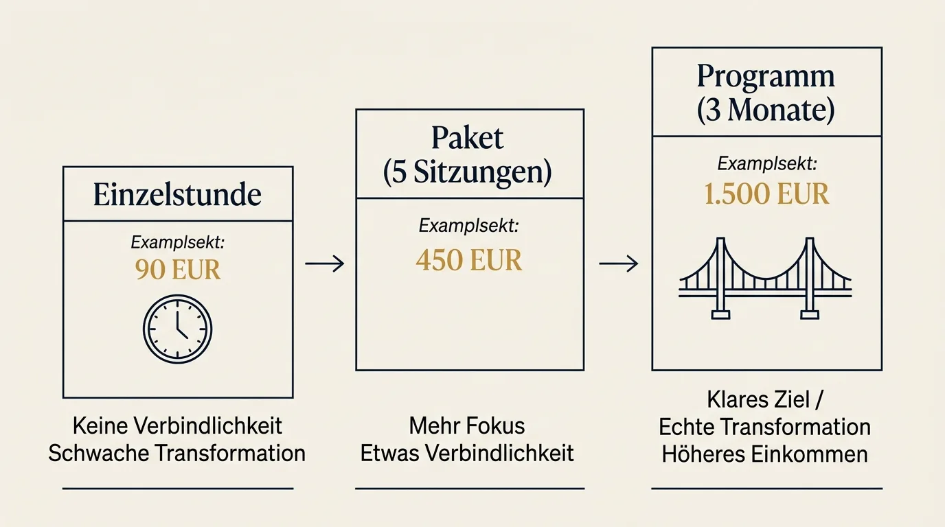 Stunden vs. Pakete vs. Programme